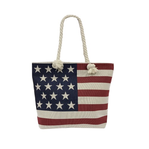 Hangbag  YA02 American Flag Tote Bag (36pcs Per Case)